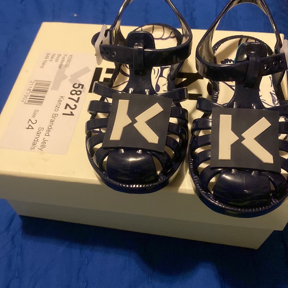 Kenzo toddler jelly sandals (boys)